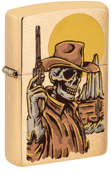 ZIPPO Cowboy Skull Design 48519