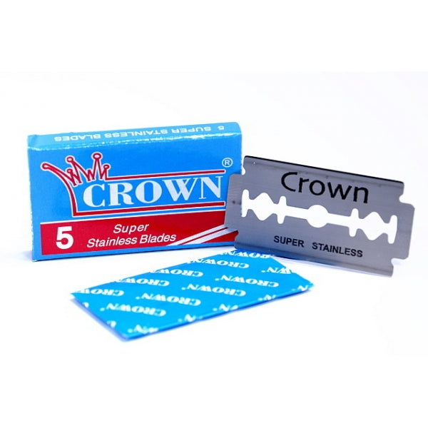 CROWN Super Stainless Double Edge Safety Razor Blade 10ct CICK-10X266