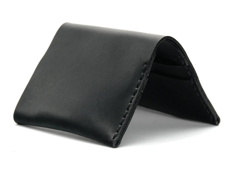 EZRA ARTHUR No. 4 Wallet Jet Black CW411