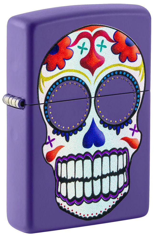 ZIPPO Lighter Sugar Skull Design 49859