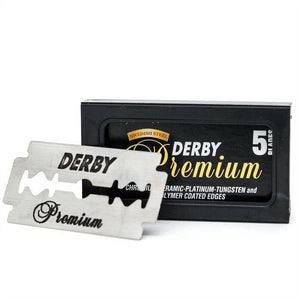 DERBY Premium Double Edge Blades 5ct DRBY-5XDE