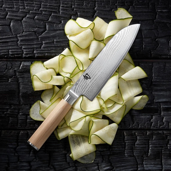 SHUN Classic Blonde Santoku 7in DM0702W