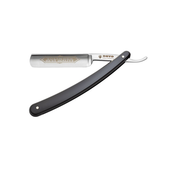 DOVO Best Quality 5/8 Straight Razor Black 101-581B