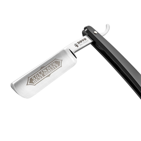 DOVO Best Quality 5/8 Straight Razor Black 101-581B
