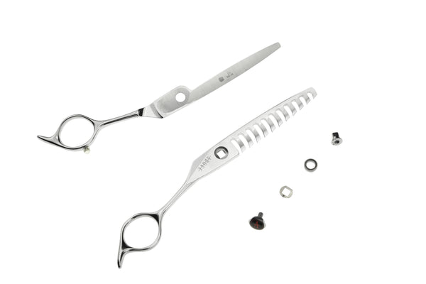 ABOVE PROFESSIONAL SHEARS Flipper 11T Texturizing Hair Cutting Shears 6in C15-6011
