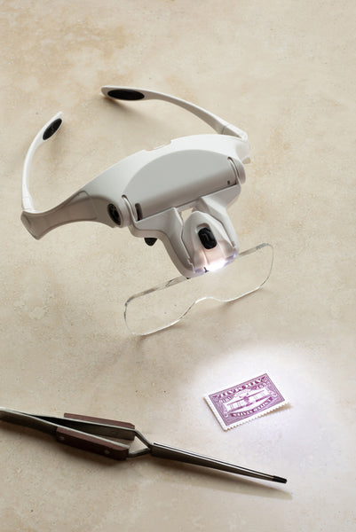 SE Frames - 2in1 Professional Illuminated Head Magnifier with Head Strap and 5 Lens 1X-3.5X MH1055LC-5