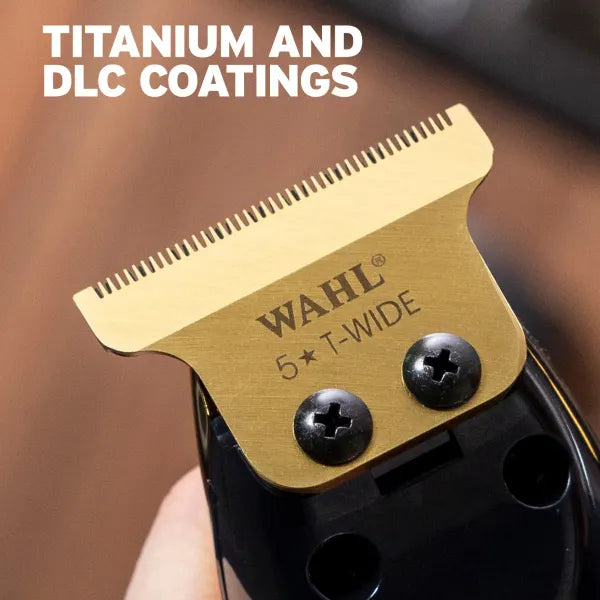 WAHL Bladeset T-Wide Gold Plated 02215-700