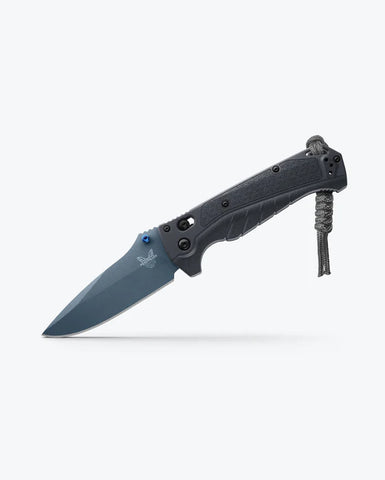BENCHMADE Mini Adira Tempest Gray Drop-Point 18065BT-01