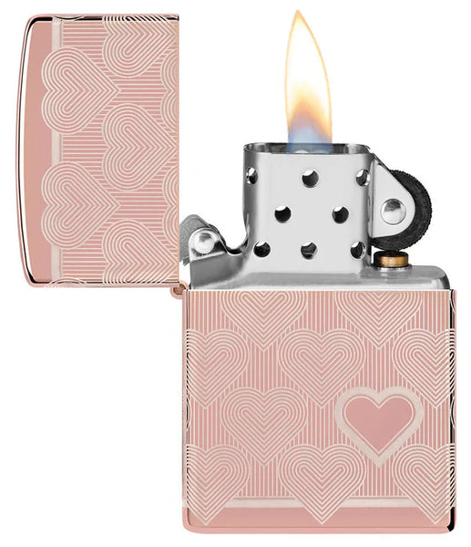 ZIPPO Heart Design 49811