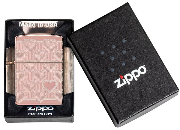 ZIPPO Heart Design 49811