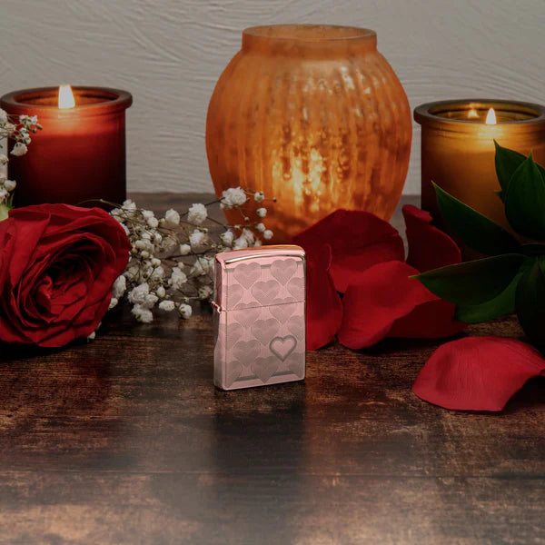 ZIPPO Heart Design 49811