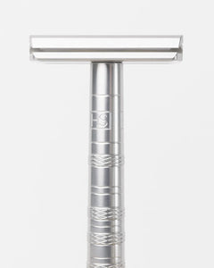 HENSON Aluminum Safety Razor AL13 Medium Silver
