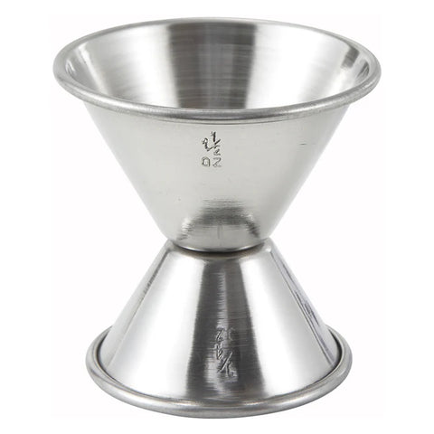 WINCO Jigger - Stainless Steel 3/4x1-1/2oz J-3