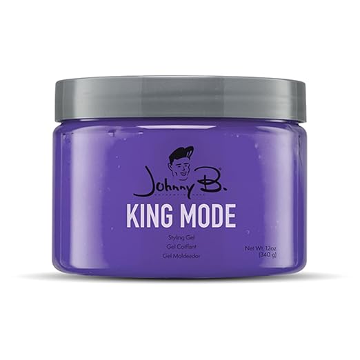 JOHNNY B. King Mode Styling Gel Purple 12oz JBKM12OZ