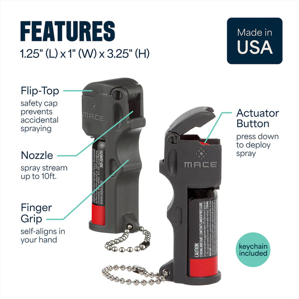 MACE Personal Model Pepper Black 80725