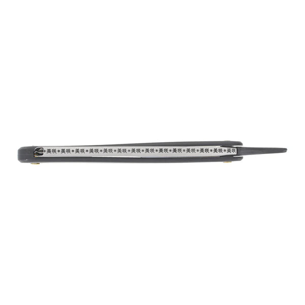MISAKI Push/Slide Folding Shavette Razor Black MR-04BLK