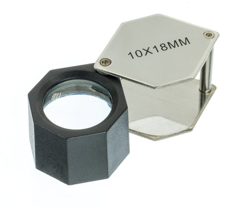 SE 10X 18MM Jewelers Loupe Glass Lens MJ381810H