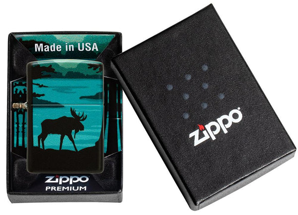 ZIPPO Moose Landscape Design 49481