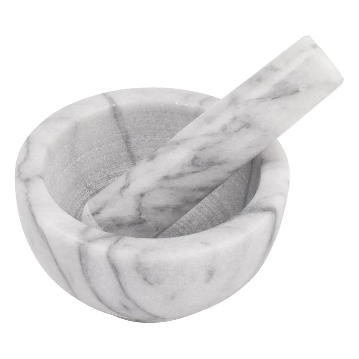 WINCO Marble Mortar and Pestle Set MPS-42W