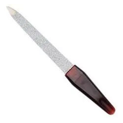 SE Nail File - Saphire with Cuticle Pusher 6in NS-P246