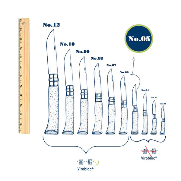 OPINEL No. 5 Stainless Steel Folding Knife 1072