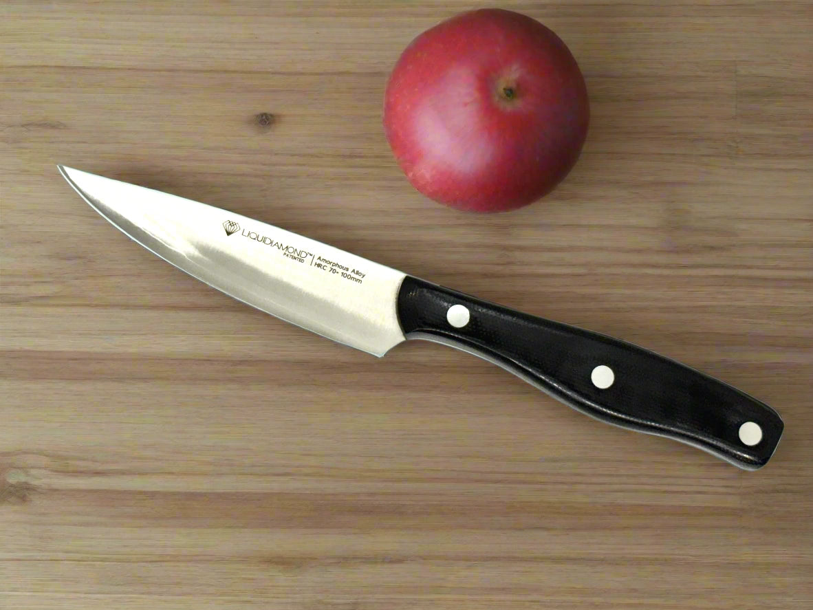 LIQUIDIAMOND Edge Series Paring Knife - Black 4in LDE400B