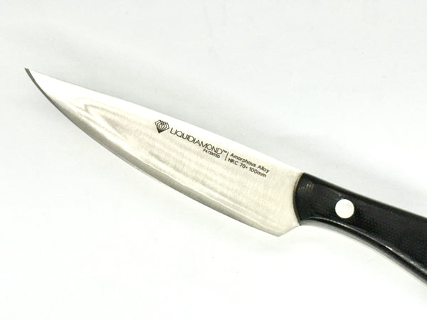 LIQUIDIAMOND Edge Series Paring Knife - Black 4in LDE400B