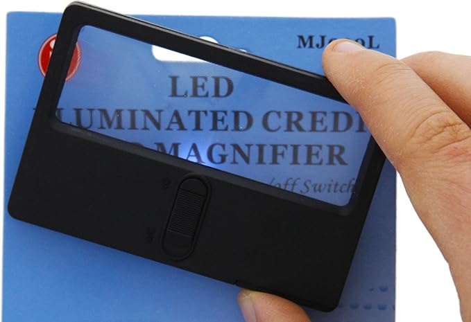 SE Pocket Magnifier - Illuminated 3X MJ020L