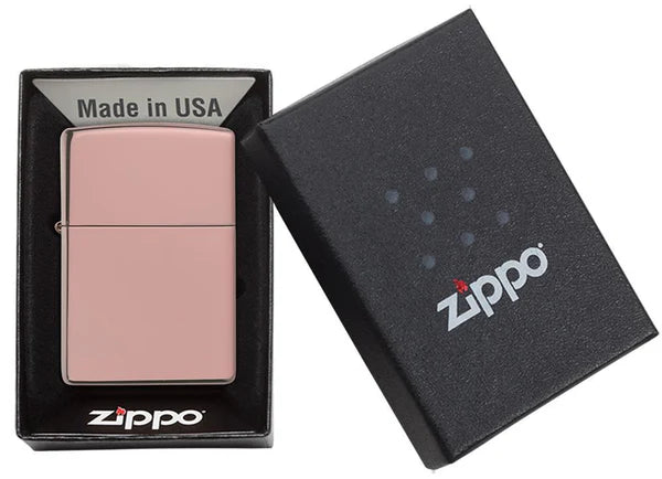 ZIPPO High Polish Ros Gold 49190