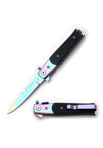 SNAKE EYE Spring Assisted Knife SE-438RB