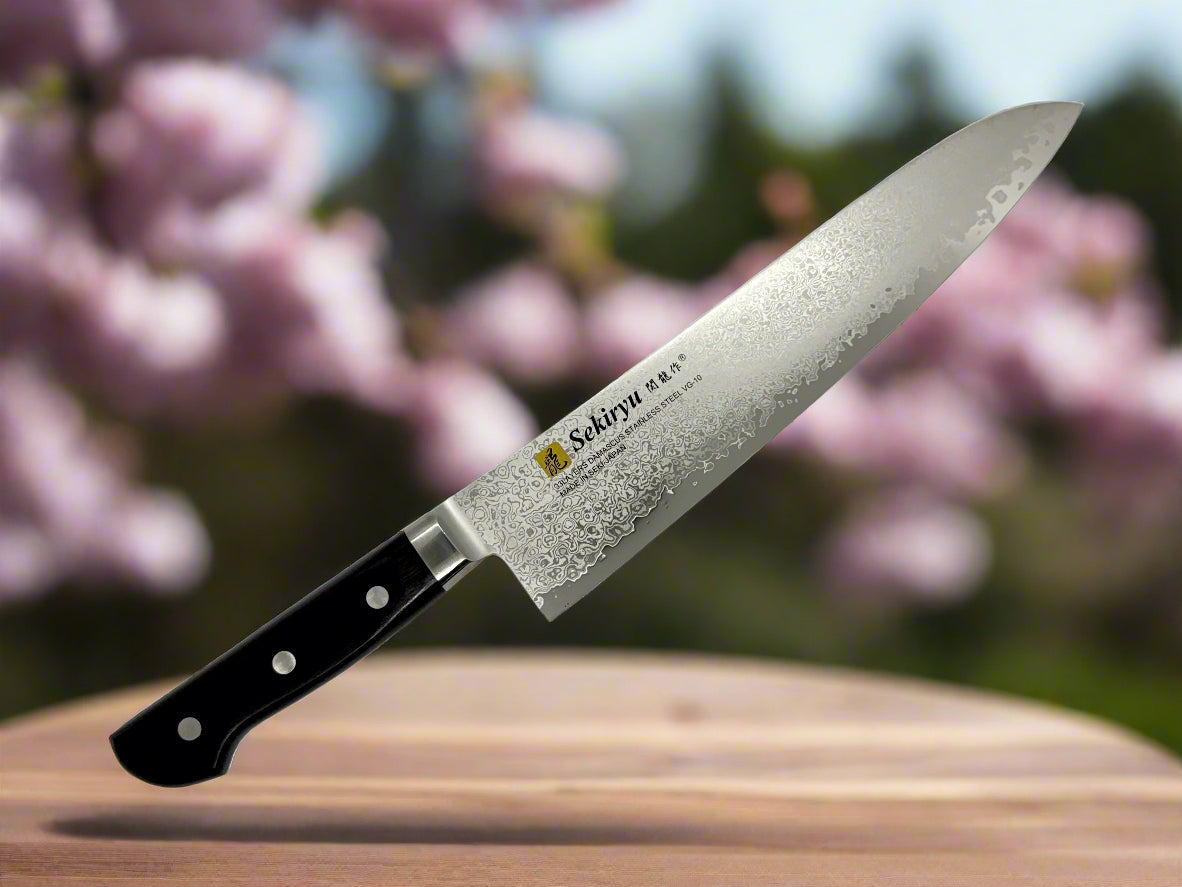 SEKIRYU 33 Layers Damascus SS VG-10 Gyuto 240mm SKYU-240MMC