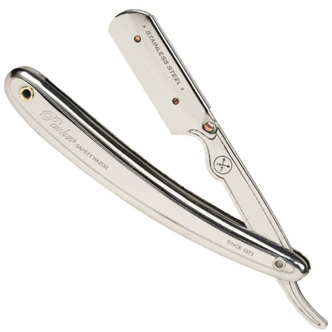 PARKER Straight Edge Barber Razor Stainless Steel Clip SR1