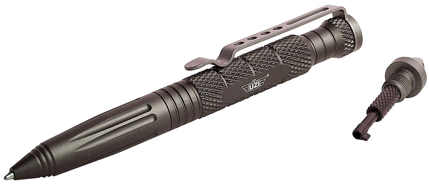 UZI Tactical Glassbreaker w/ Cuff Key Pen TACPEN6-GM