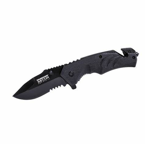 HUMVEE Tactical Recon Knife w/ Seatbelt Cutter KTR-15