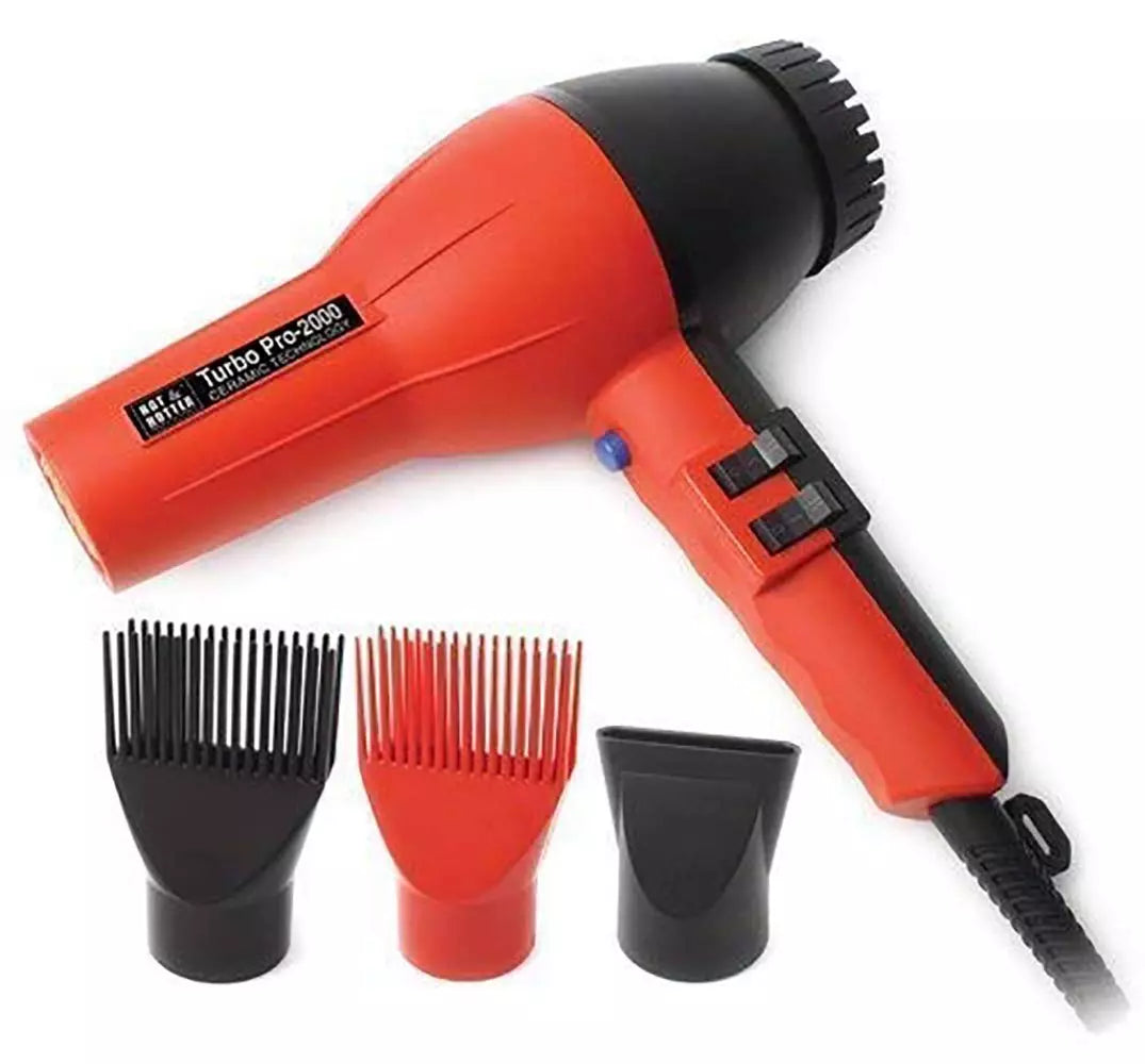 HOT&HOTTER Turbo Pro 2000 AC Hair Dryer 5839