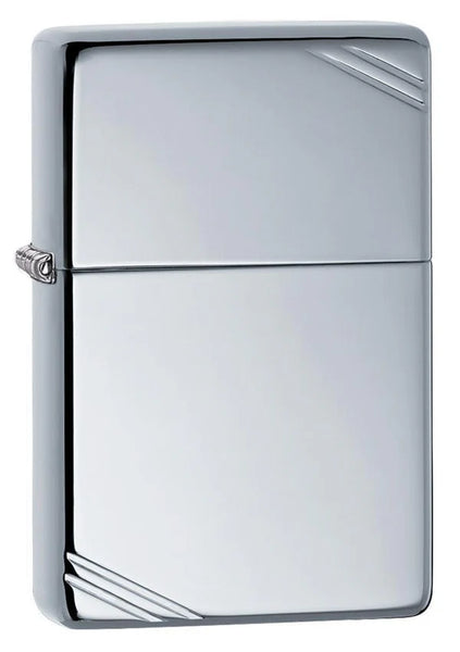 ZIPPO High Polish Chrome Vintage with Slashes 260