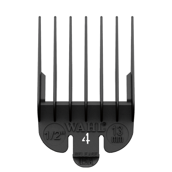 WAHL Black Clipper Guide #4 Black 1/2", 13mm #3144-001