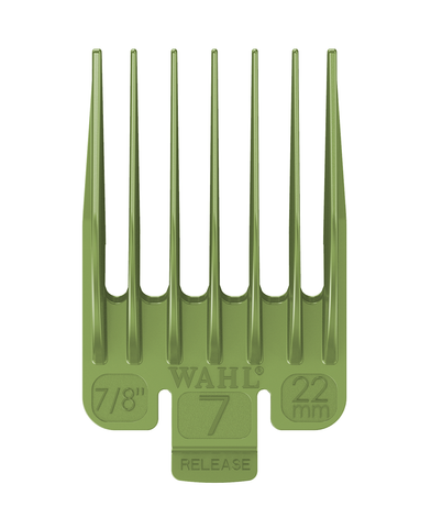 WAHL Color Coded Clipper Guide #7 Green 7/8", 22mm #3145-1403