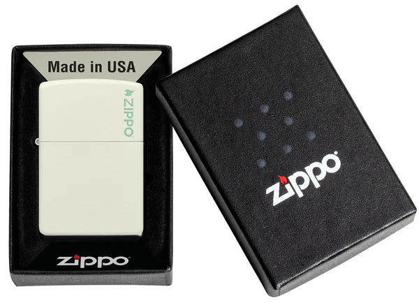ZIPPO Classic Glow in the Dark Zippo Logo 49193ZL