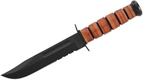 KA-BAR USMC Fighter - Serrated 1218