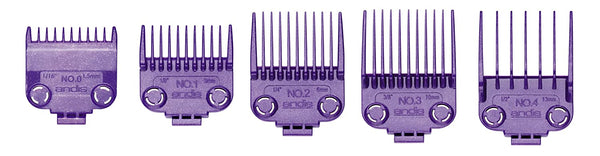ANDIS Master Magnetic Comb Set of 5 #0-#4 01410