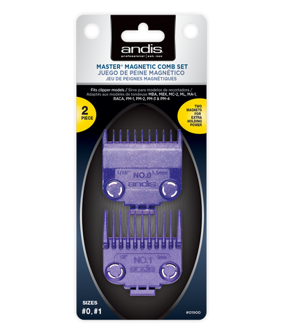ANDIS Master Magnetic Comb Set 01900