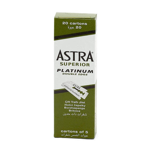 ASTRA Platinum Double Edge Razor Blades 100ct 01