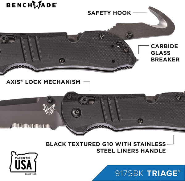 BENCHMADE Triage 917SBK