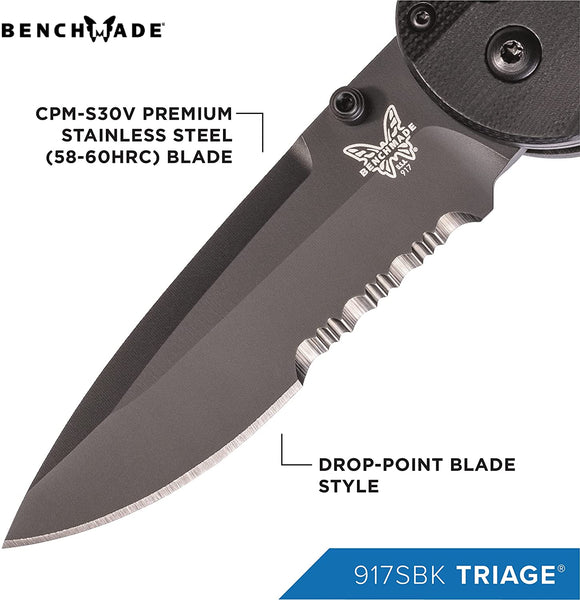 BENCHMADE Triage 917SBK