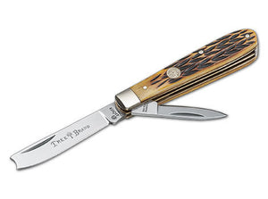 BOKER Jigged Brown Bone Razor Jack 110743