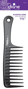 DIANE Wide Tooth Detangle Comb 9.75in D142
