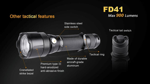 FENIX FD41 Focus Flashlight FD41HIBK