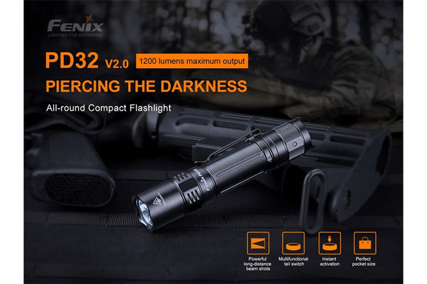 FENIX All-Round Compact Flashlight PD32-V2.0