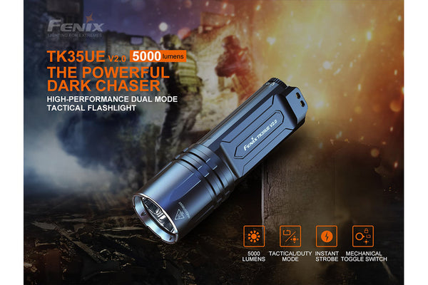 FENIX High-Performance Dual Mode Flashlight TK35UE-V2.0